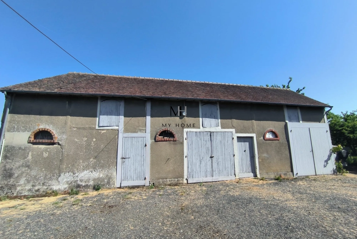 Charmante maison avec dépendance en centre-bourg à Villeneuve-en-Perseigne 