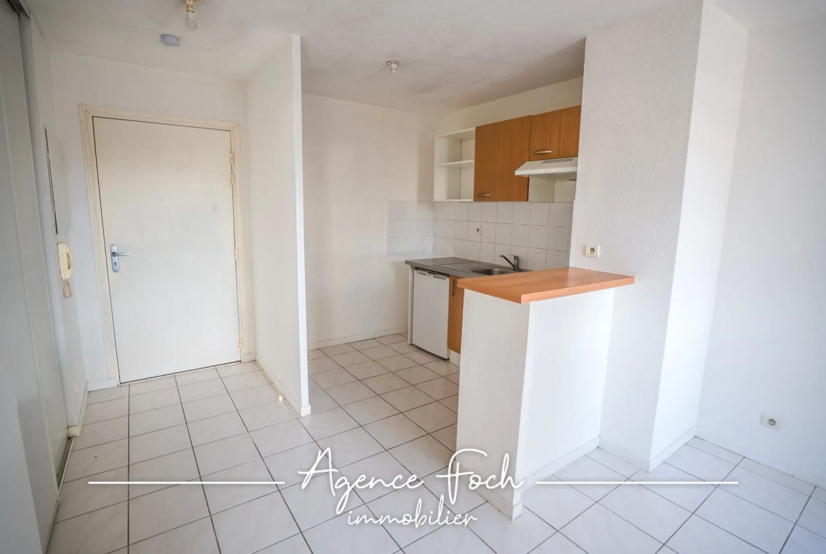 T2 à vendre dans résidence sécurisée avec piscine à Tarbes 