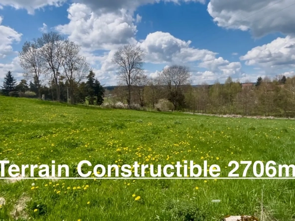 Terrain constructible à vendre à Usson-en-Forez - Opportunité d'investissement