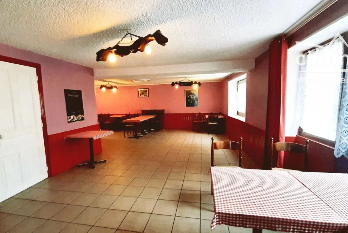 Immeuble à vendre à Notre Dame de L'Osier avec logement et commerce à Vinay 