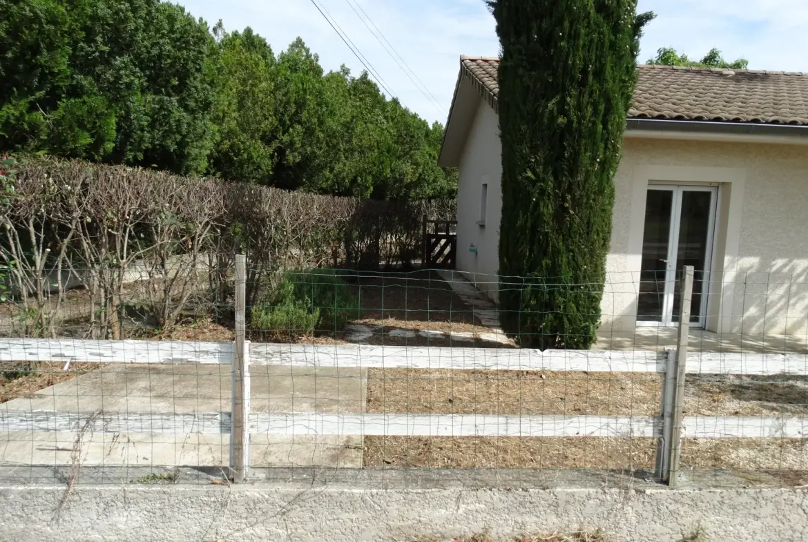 Maison de plain-pied PMR avec terrasse à Saint-Rambert-d'Albon - 85 m² 