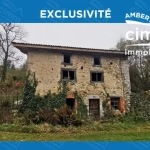 Maison à rénover dans village calme près d'Ambert - Terrain de 295 m²
