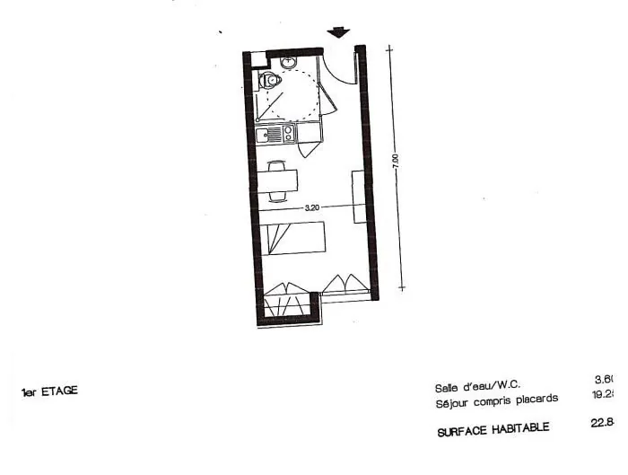 Appartement T1 LMNP à Parempuyre dans résidence senior avec services et bail jusqu’en 2028 