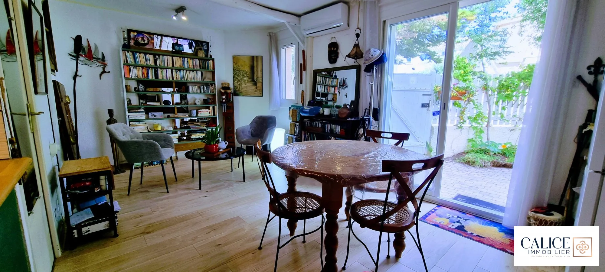 Appartement T2 à vendre à Sète à 400m de la plage avec jardin privé 