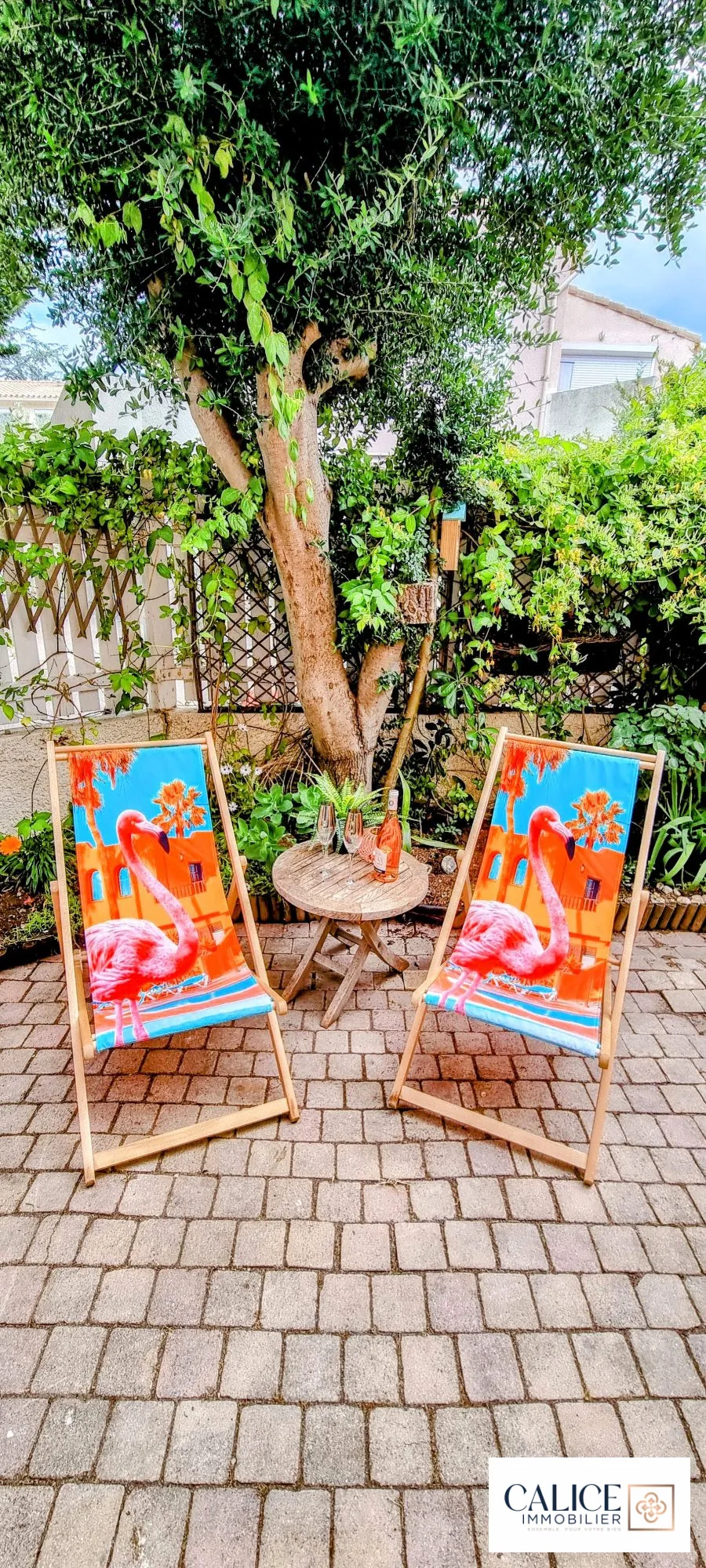 Appartement T2 à vendre à Sète à 400m de la plage avec jardin privé 