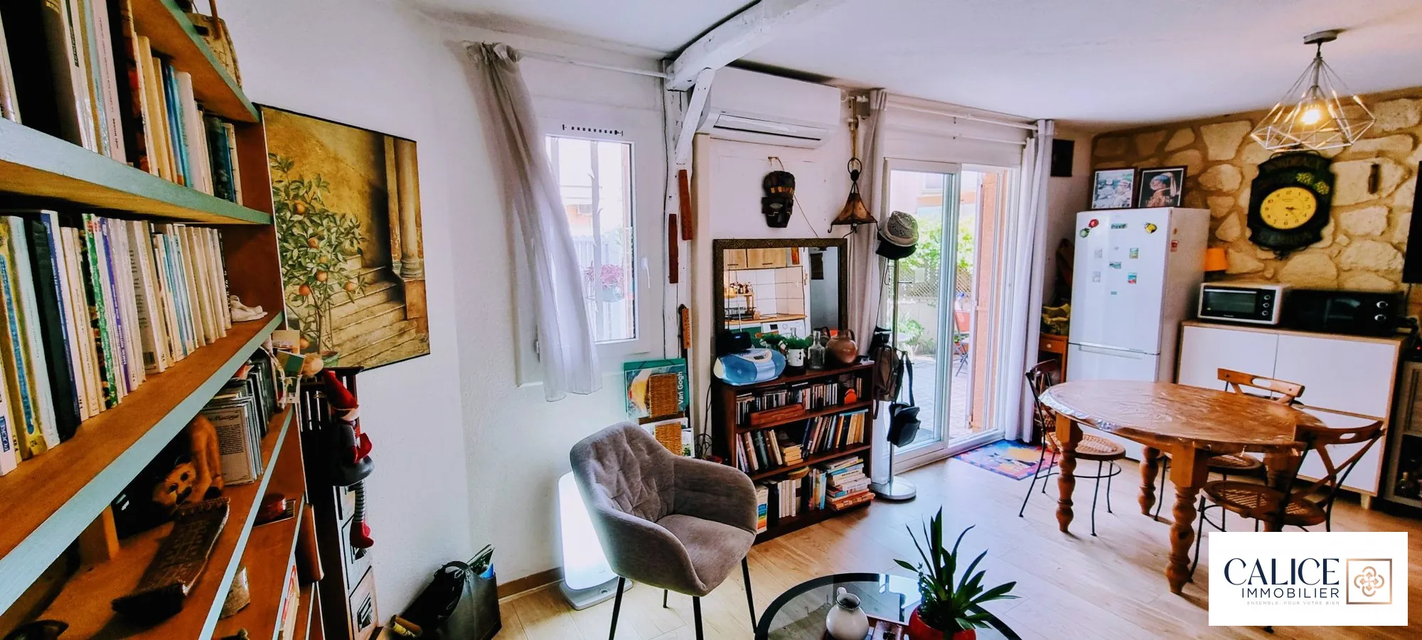 Appartement T2 à vendre à Sète à 400m de la plage avec jardin privé 