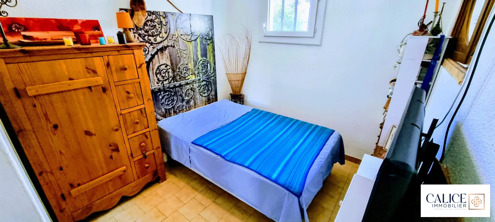 Appartement T2 à vendre à Sète à 400m de la plage avec jardin privé 