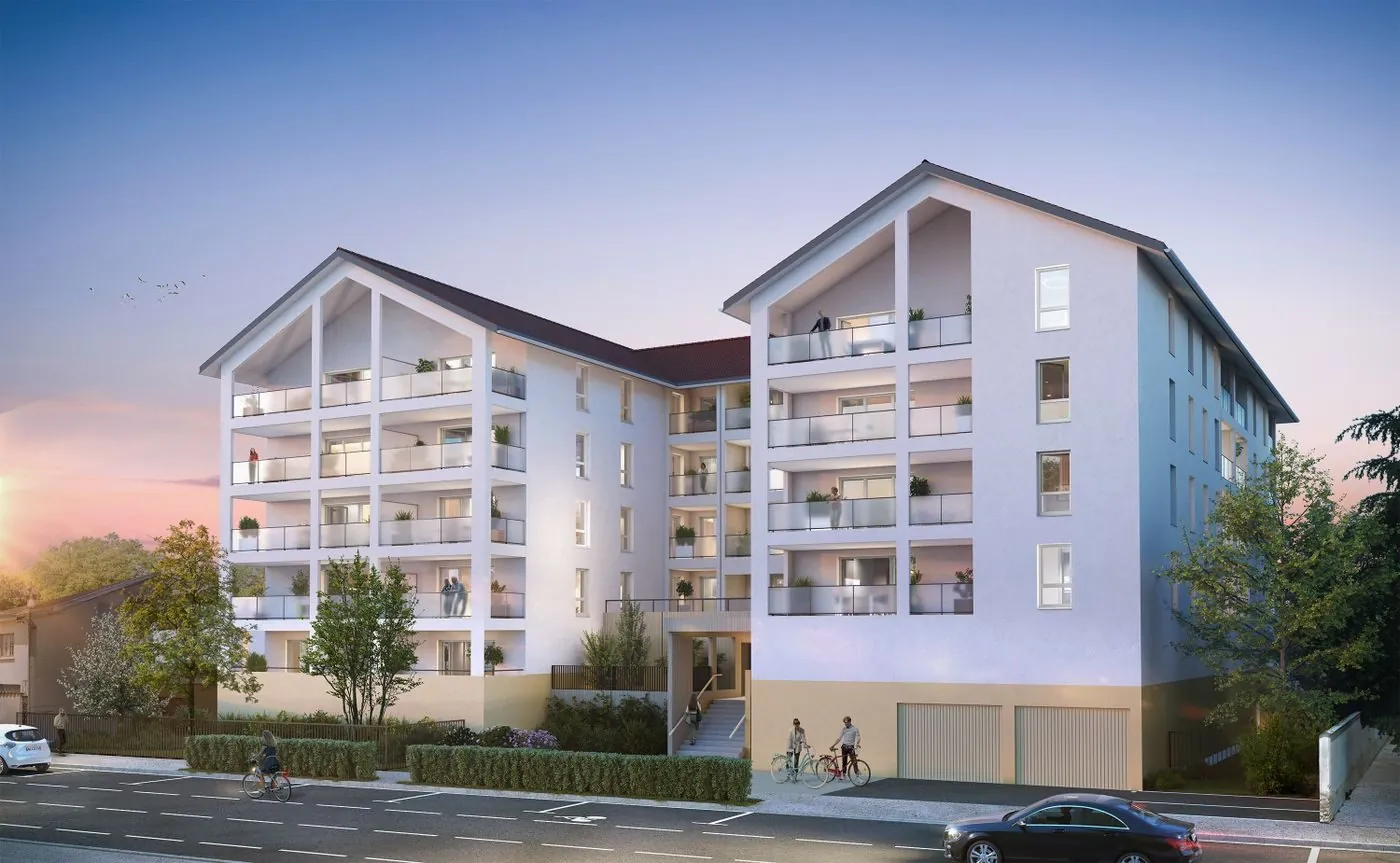 Appartement à Bourg-en-Bresse 2 pièces avec parking proche centre 