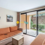 Appartement 3 pièces en rez-de-jardin avec vue mer à Cannes