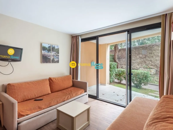 Appartement 3 pièces en rez-de-jardin avec vue mer à Cannes