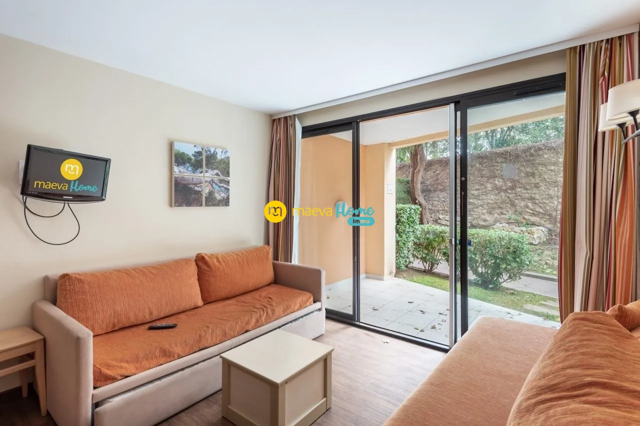 Appartement 3 pièces en rez-de-jardin avec vue mer à Cannes 