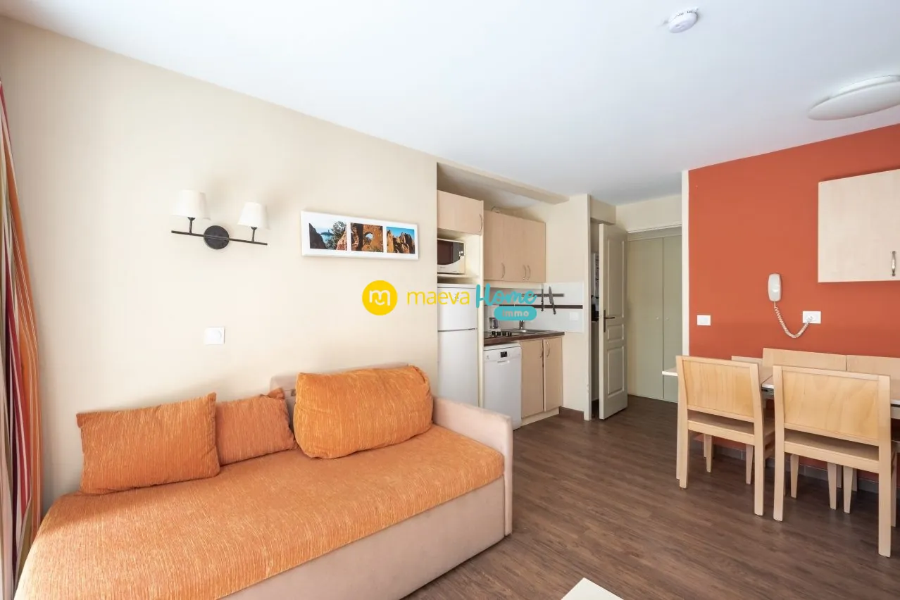 Appartement 3 pièces en rez-de-jardin avec vue mer à Cannes 