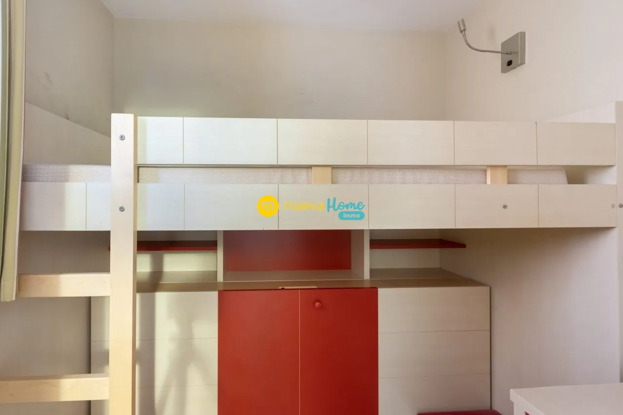 Appartement 3 pièces en rez-de-jardin avec vue mer à Cannes 