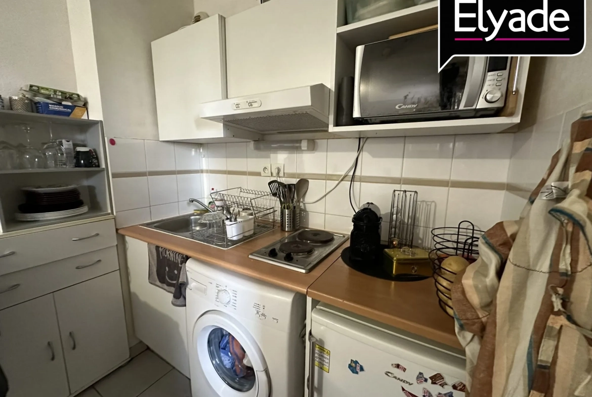 Appartement T2 à vendre à Toulouse avec terrasse et box, idéal investisseur 