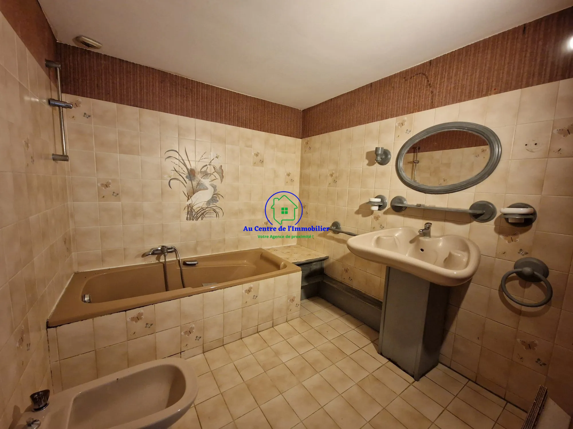 Appartement T3 avec local commercial à Bourg-de-Visa 82190 – Investissement idéal 