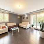 Appartement T3 avec terrasse et double garage à Gerstheim