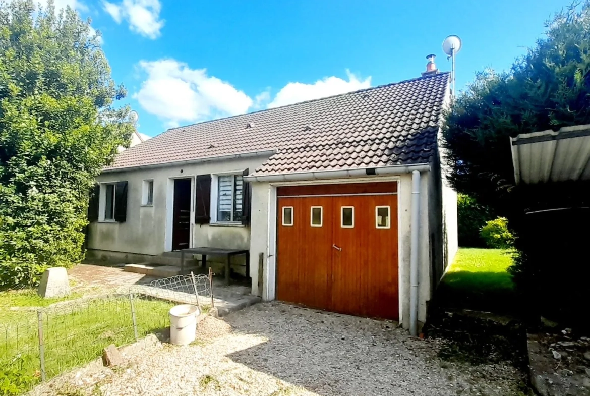 Charmante maison à vendre à Saint-Valérien avec jardin, 3 chambres et emplacement idéal 