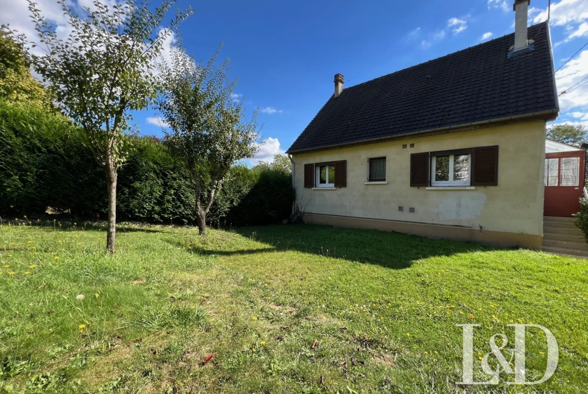 Maison à rénover avec 4 chambres et sous-sol complet à moins de 10 min de Soissons 