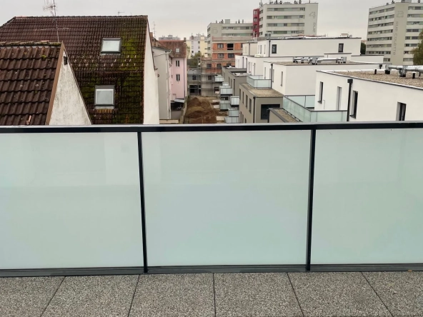 Appartement 2 pièces avec terrasse de 14 m² à Bischheim près de Strasbourg