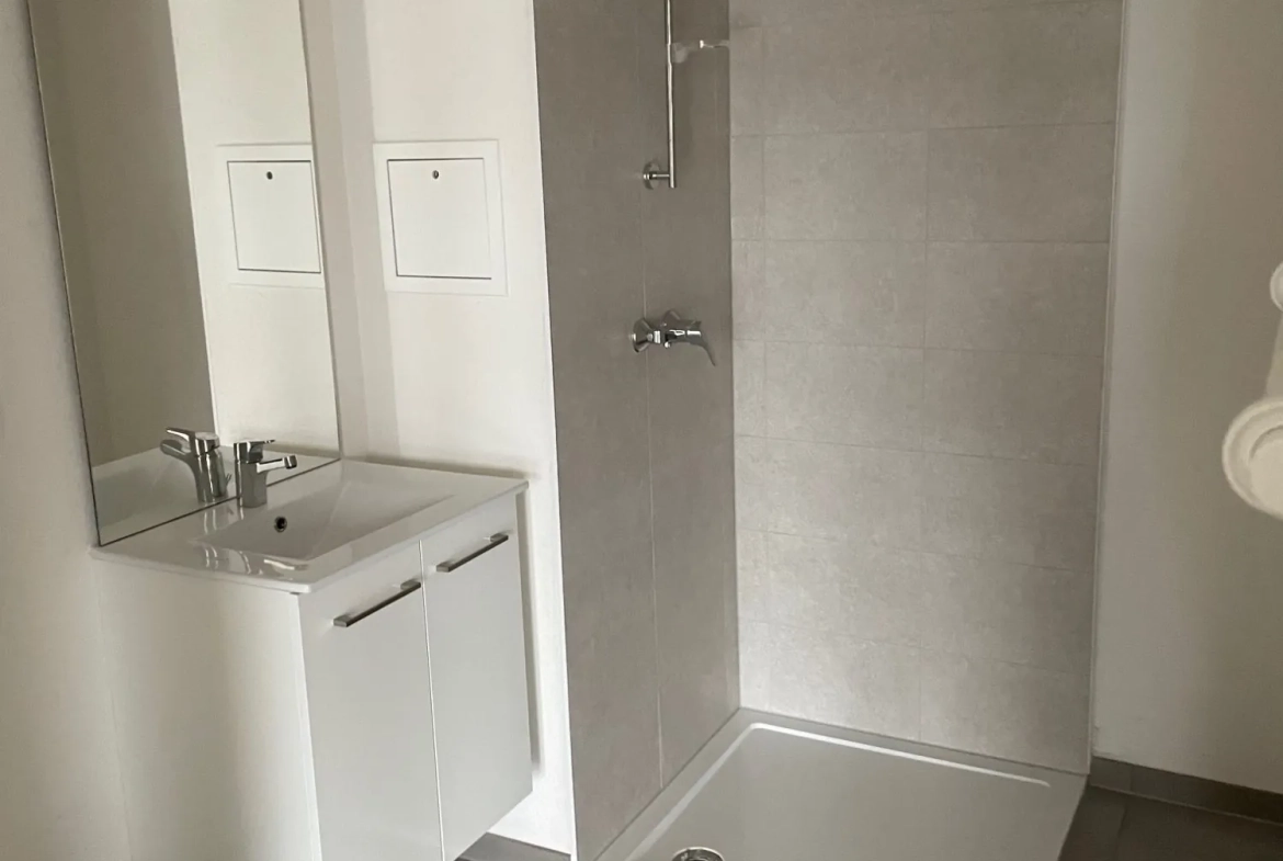 Appartement 2 pièces avec terrasse de 14 m² à Bischheim près de Strasbourg 