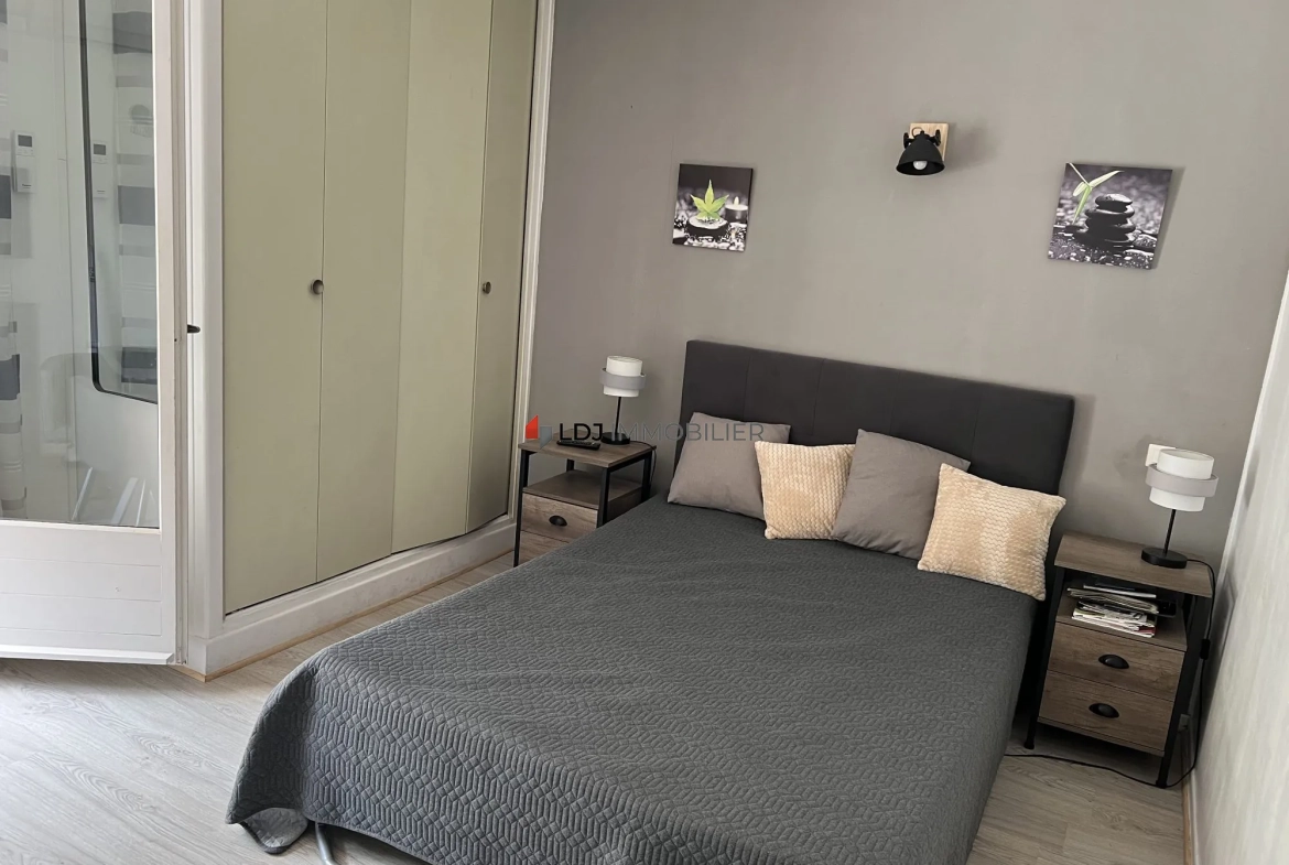Studio meublé de 25m² avec terrasse et parking à Amélie-les-Bains-Palalda 