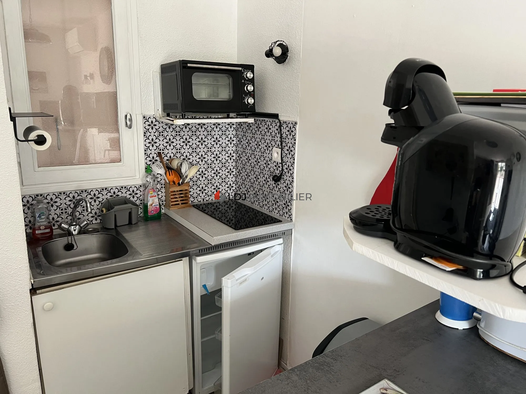 Studio meublé de 25m² avec terrasse et parking à Amélie-les-Bains-Palalda 