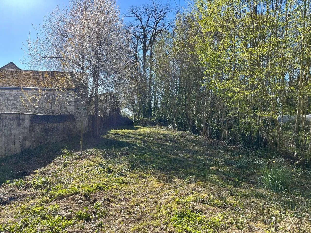 Charmante maison de bourg à rénover avec jardin et garage à Rilly-sur-Vienne 