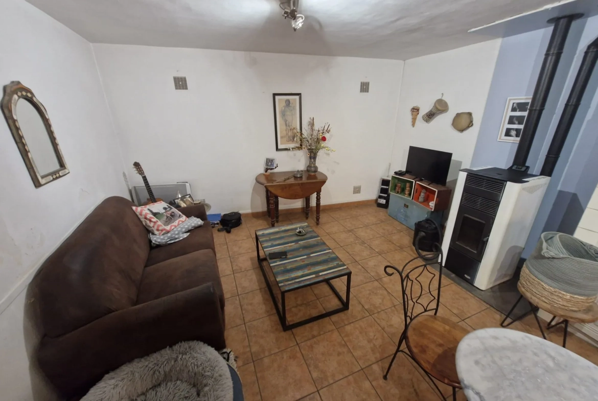 Maison de village à vendre à Claira (66) – 77 m² avec combles aménageables 
