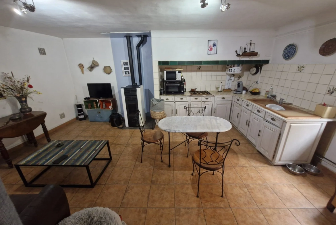 Maison de village à vendre à Claira (66) – 77 m² avec combles aménageables 