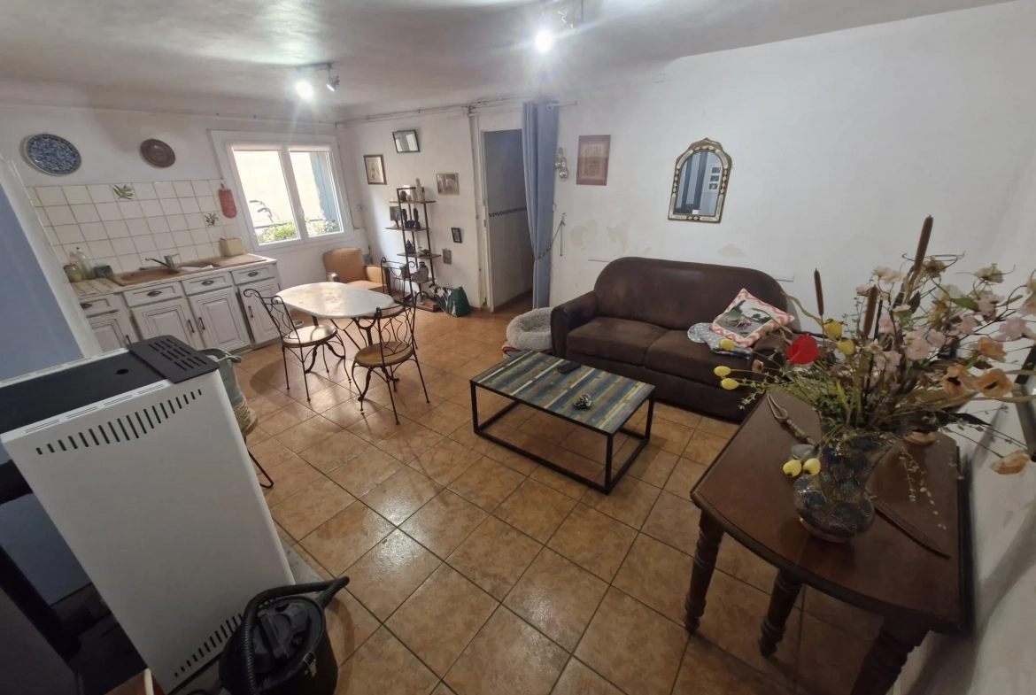 Maison de village à vendre à Claira (66) – 77 m² avec combles aménageables 