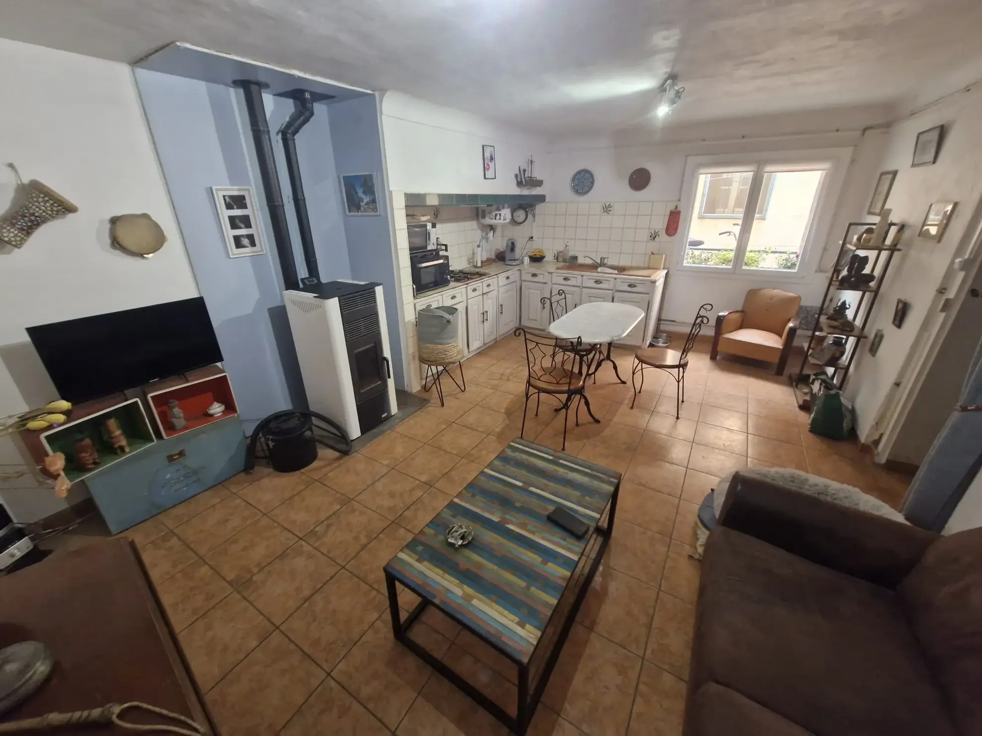 Maison de village à vendre à Claira (66) – 77 m² avec combles aménageables 