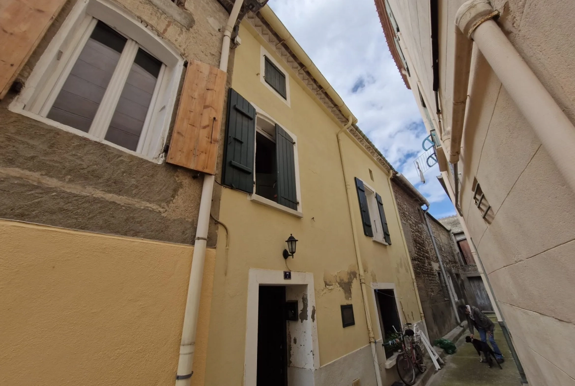 Maison de village à vendre à Claira (66) – 77 m² avec combles aménageables 