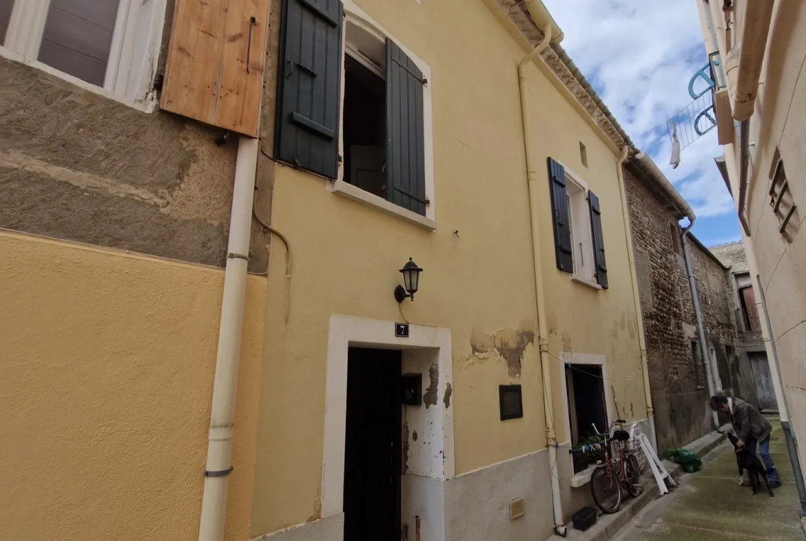 Maison de village à vendre à Claira (66) – 77 m² avec combles aménageables 