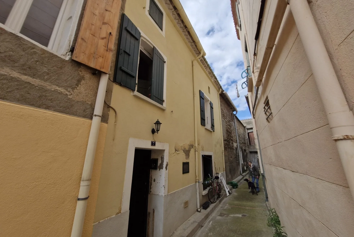 Maison de village à vendre à Claira (66) – 77 m² avec combles aménageables 