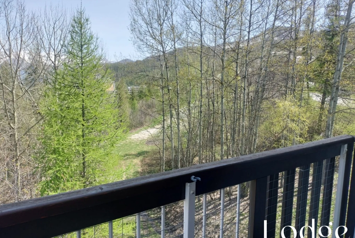 Appartement T2 à Puy Saint Vincent 1600 avec terrasse ensoleillée et vue panoramique 