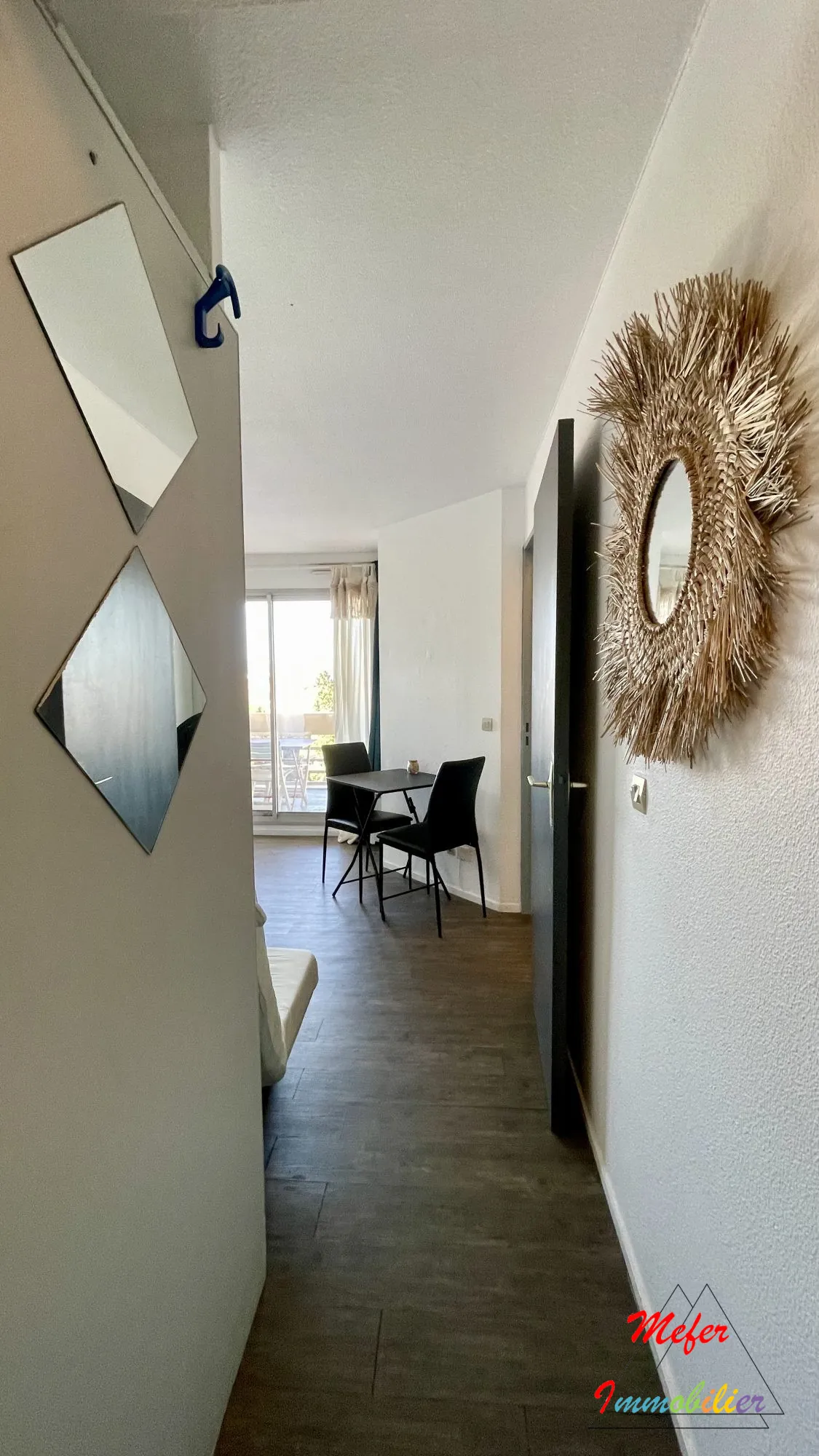 Appartement 2 pièces avec terrasse, piscine et vue sur Canigou à Canet-en-Roussillon 