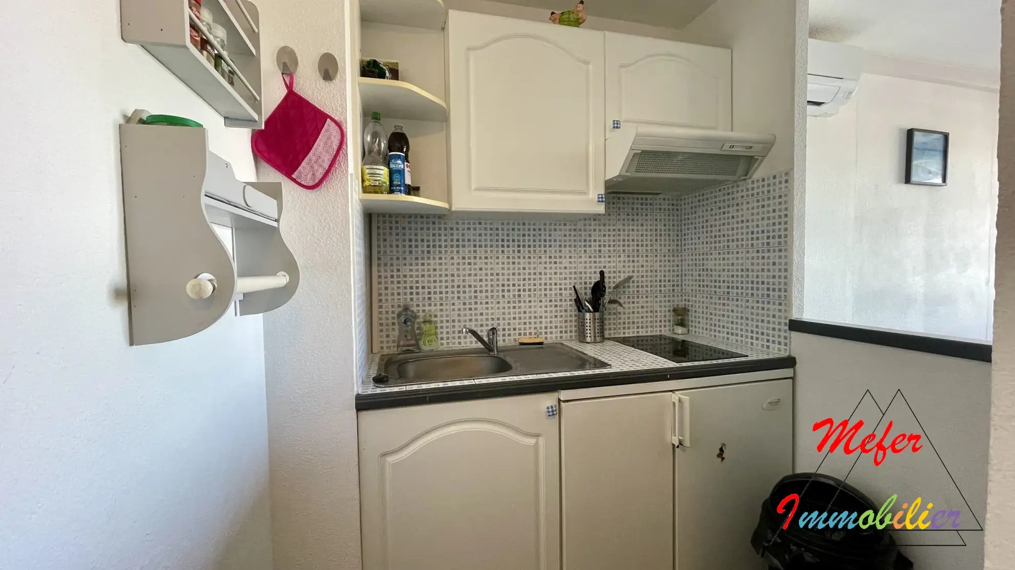 Appartement 2 pièces avec terrasse, piscine et vue sur Canigou à Canet-en-Roussillon 