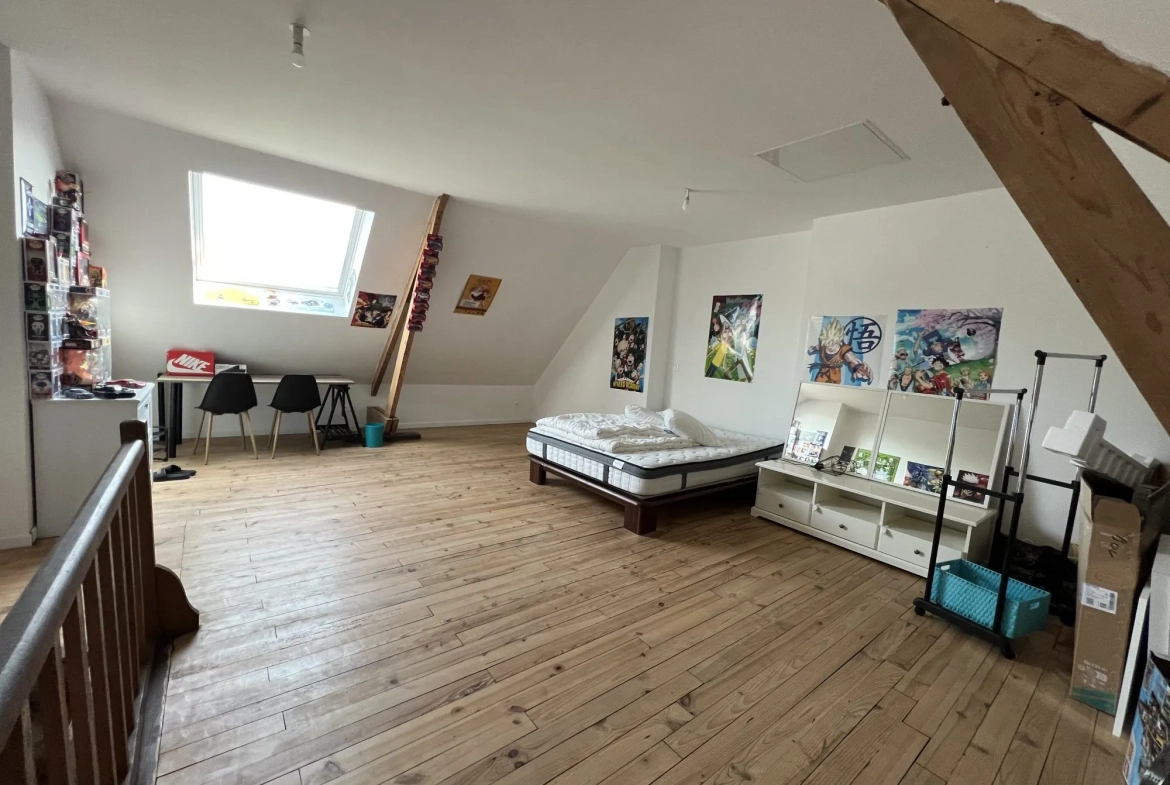 Maison à vendre à Saint-Michel-sur-Ternoise de 140m² avec jardin et cave 