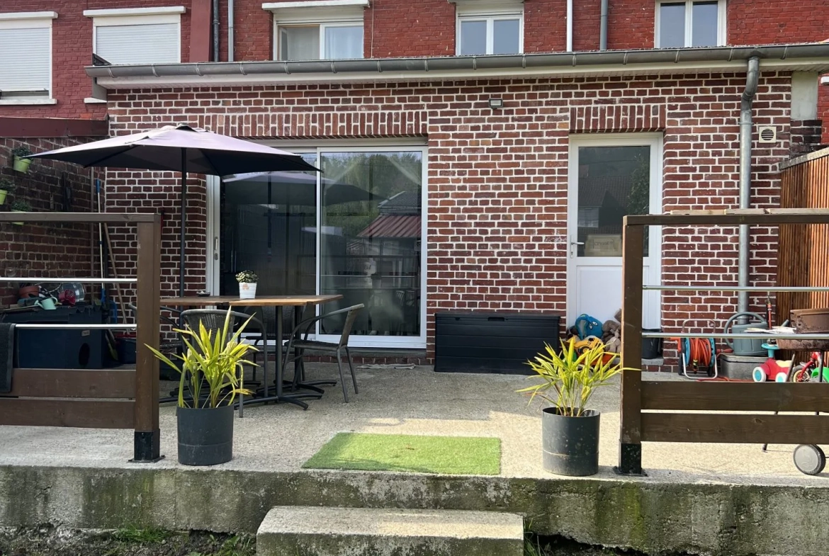 Maison à vendre à Saint-Michel-sur-Ternoise de 140m² avec jardin et cave 