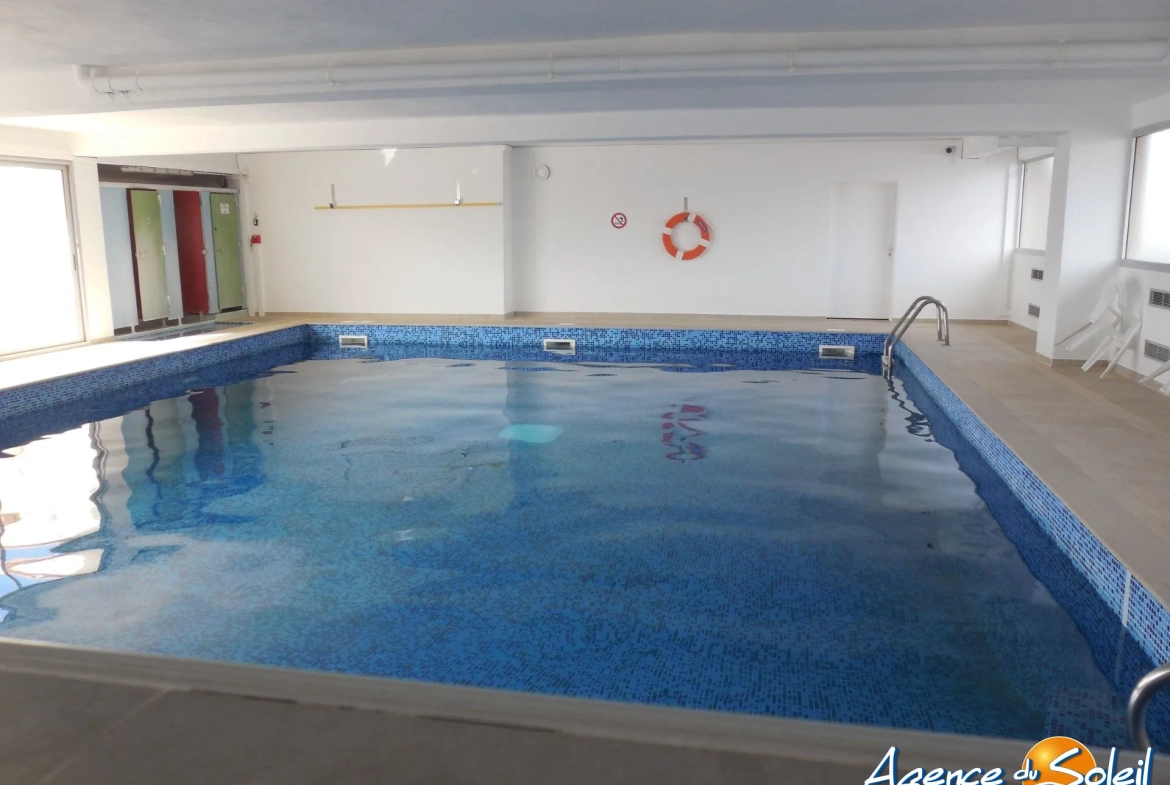 Appartement T3 avec piscine et vue mer à Port-la-Nouvelle 