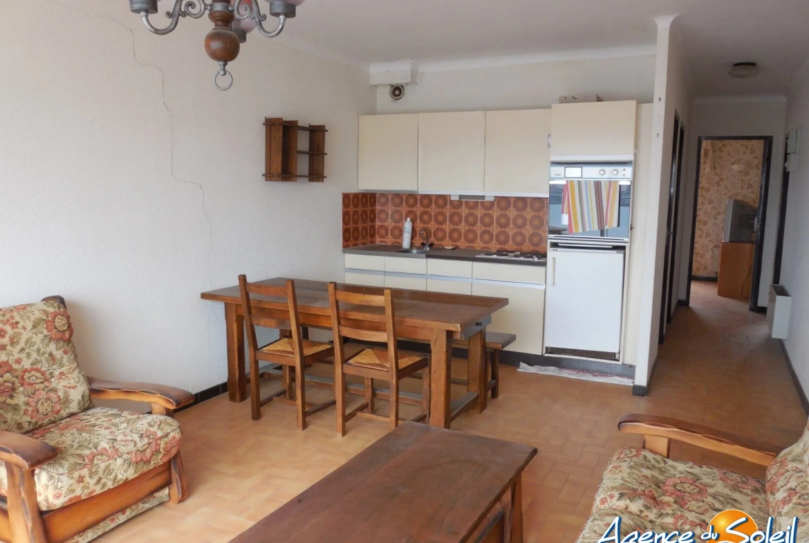 Appartement T3 avec piscine et vue mer à Port-la-Nouvelle 
