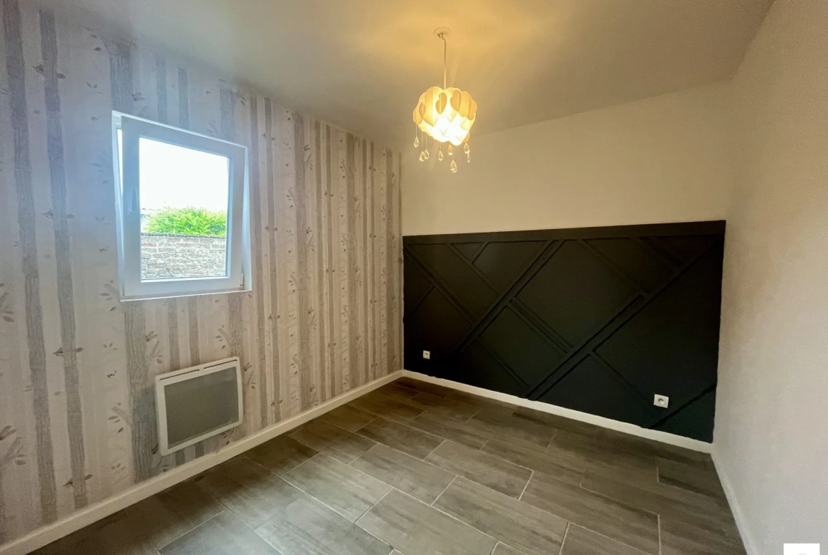 Belle maison de plain-pied à vendre à Bruay-sur-l'Escaut avec jardin et dépendances 