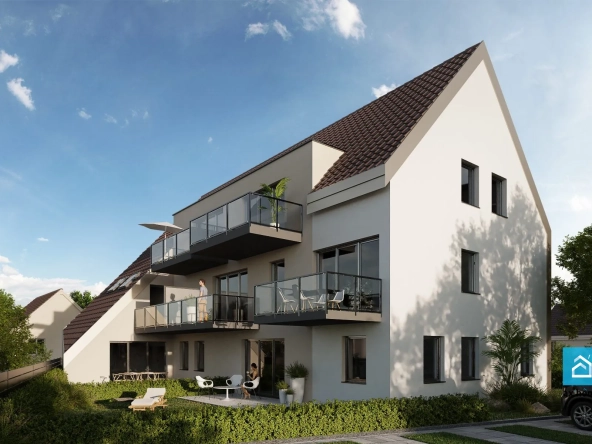 Appartement 2 pièces à vendre à Gries – Terrasse et parking inclus