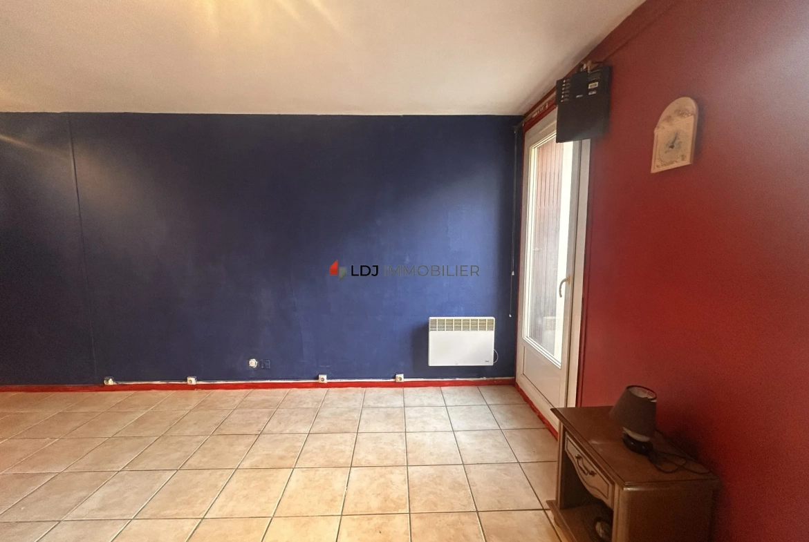 Studio de 22 m² avec balcon à vendre à Amélie-les-Bains-Palalda 