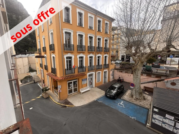 Studio de 22 m² avec balcon à vendre à Amélie-les-Bains-Palalda