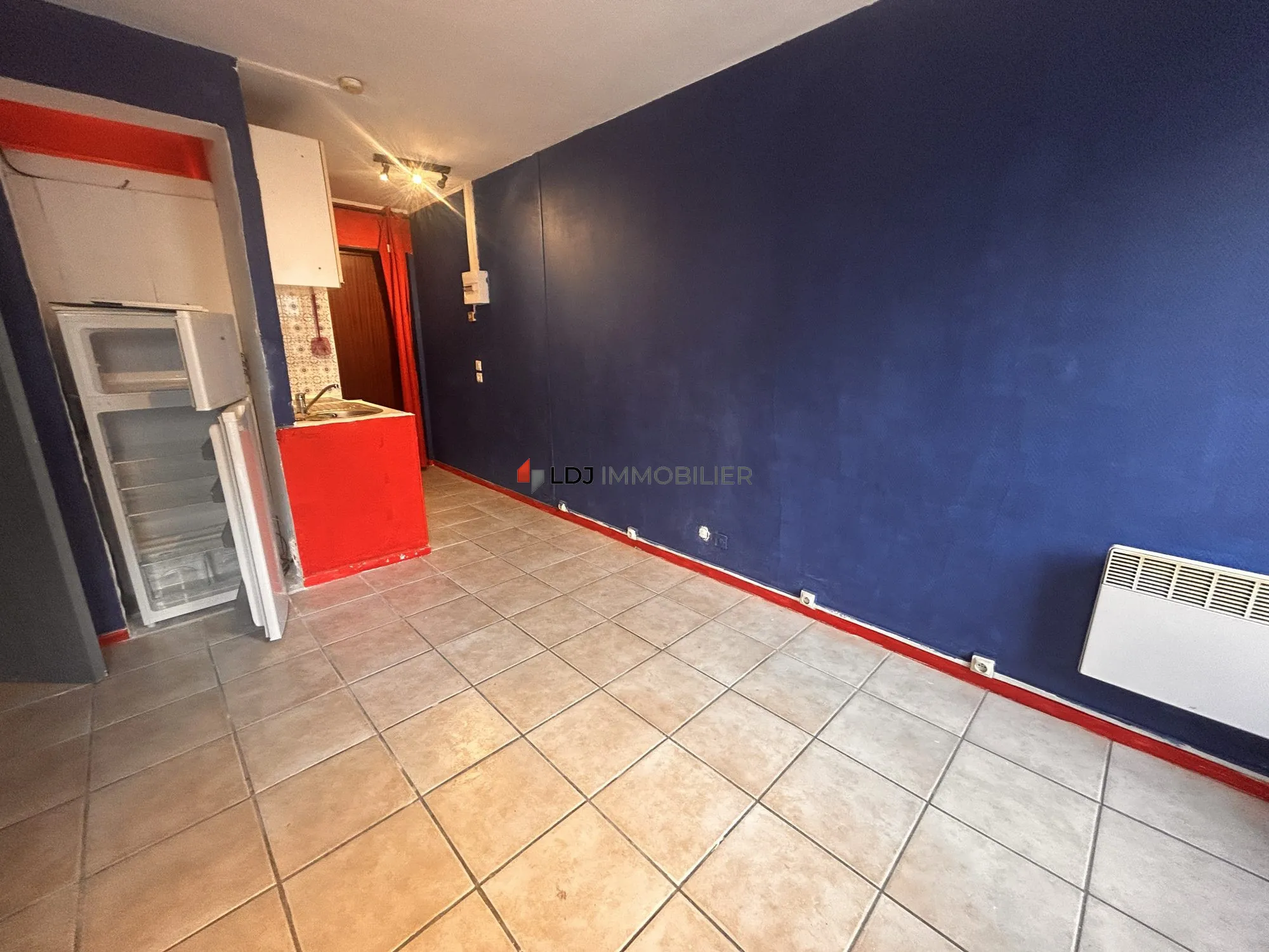 Studio de 22 m² avec balcon à vendre à Amélie-les-Bains-Palalda 