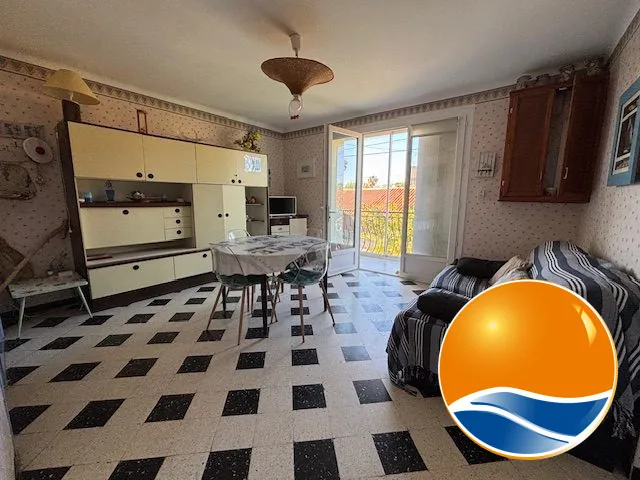 Appartement T3 lumineux à Narbonne-Plage proche plage et commerces 