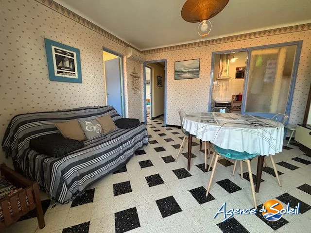 Appartement T3 lumineux à Narbonne-Plage proche plage et commerces 