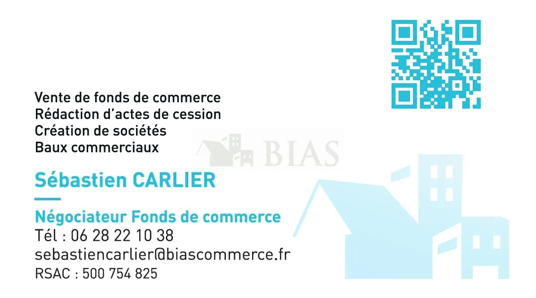 Fonds de commerce restaurant avec logement à Abbeville - Licence IV et forte clientèle 