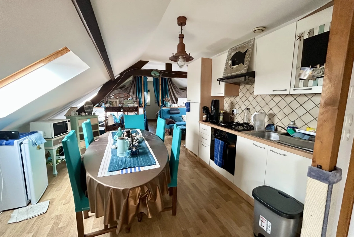 Studio avec vue mer à Cayeux-sur-Mer - Résidence sous les combles 
